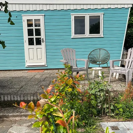 Retro Boshuisje Olijfje Met Omheinde Tuin Voor Natuurliefhebbers Putten Exterior photo